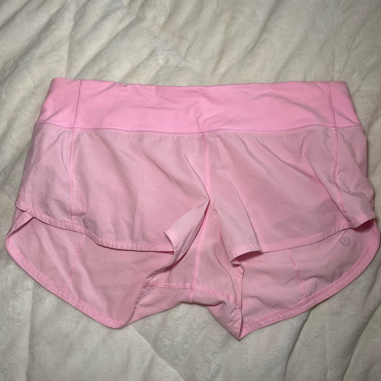 Lululemon Women's Pink Shorts | Depop