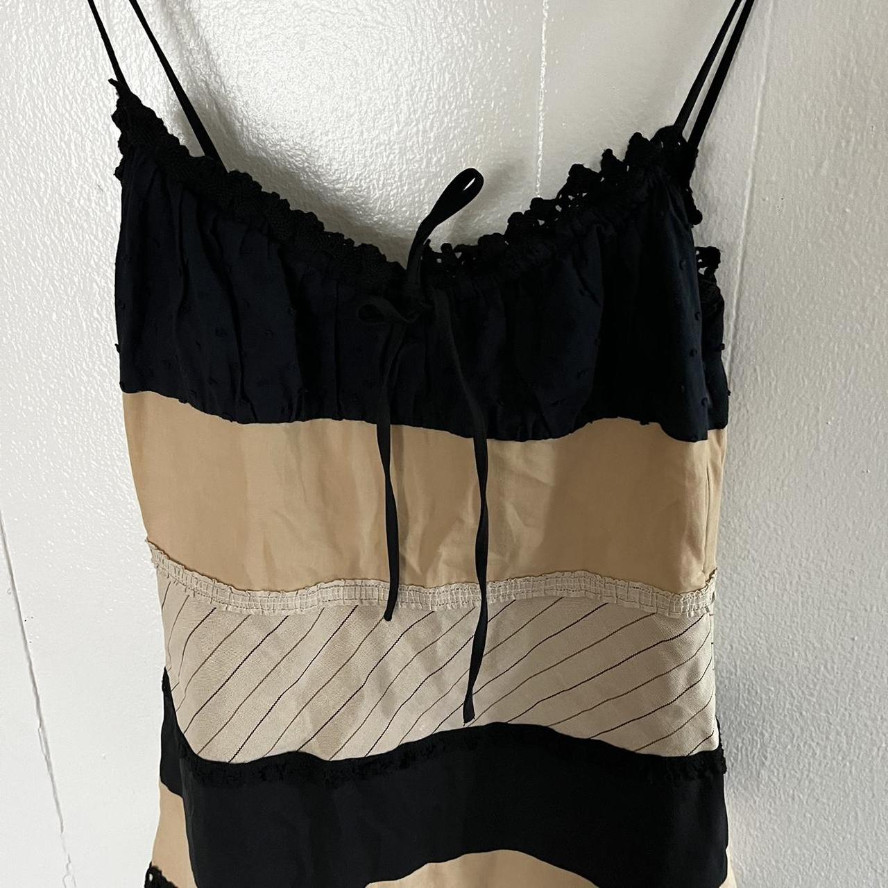 Moschino Cheap & Chic Women's Black and Tan Dress (2)