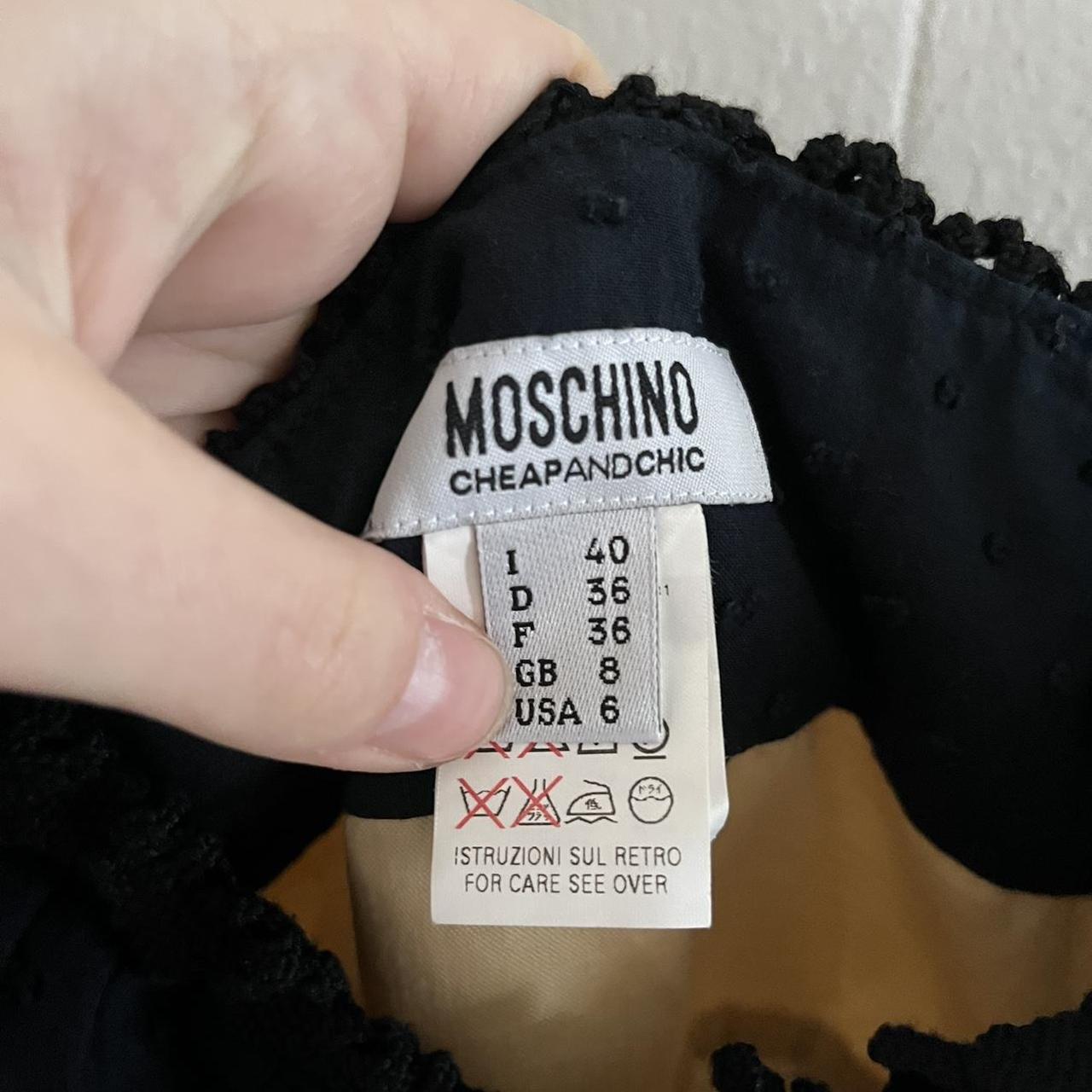 Moschino Cheap & Chic Women's Black and Tan Dress (3)