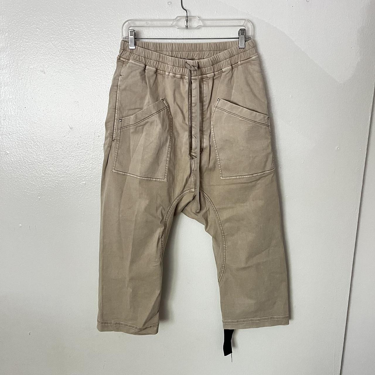 Rick Owens pants Drop crotch cargo style Brand new... - Depop