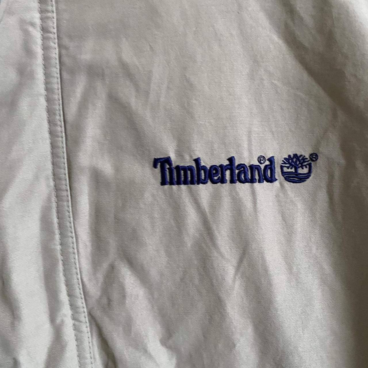 Timberland Men's Cream and Green Jacket (2)