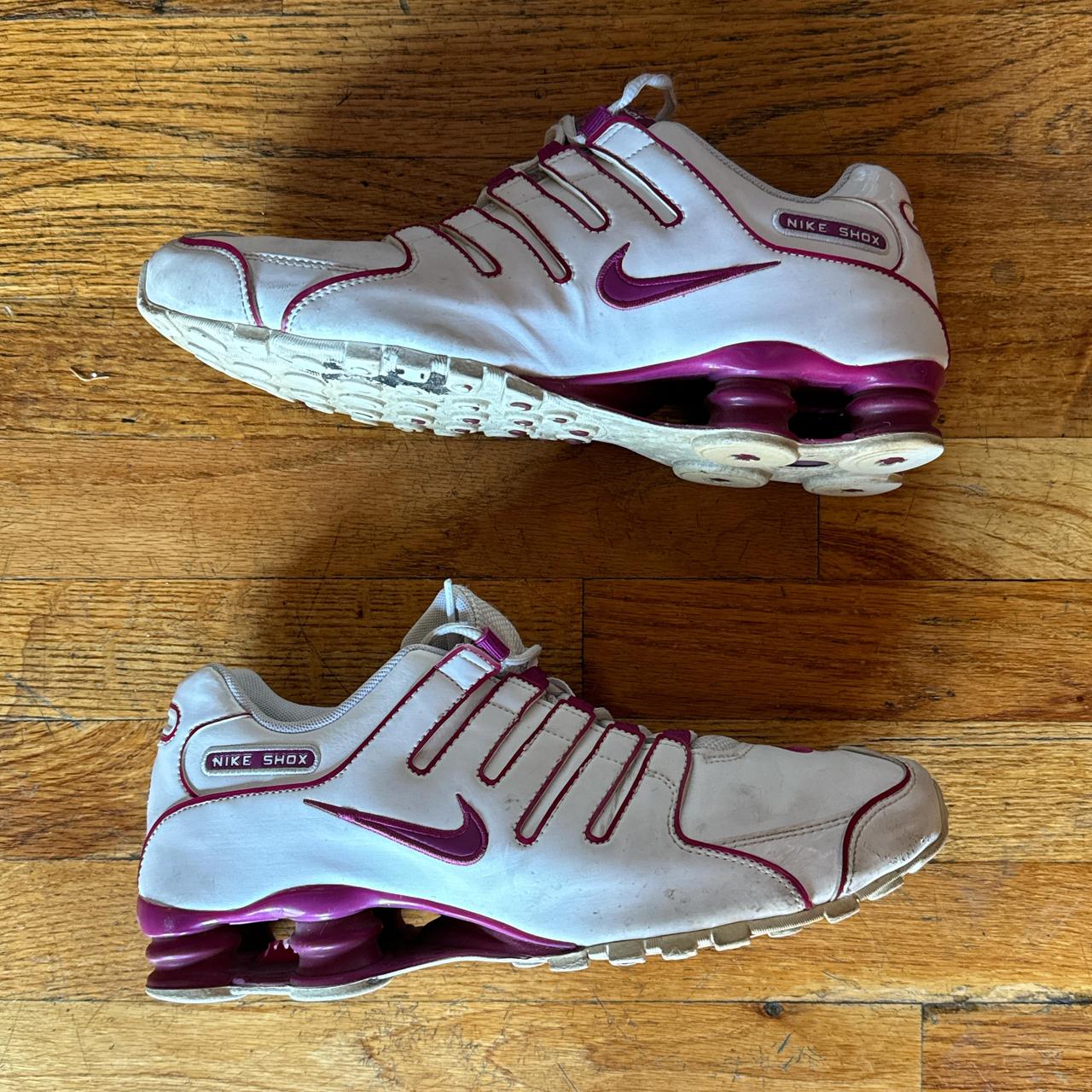 Pink shox best sale