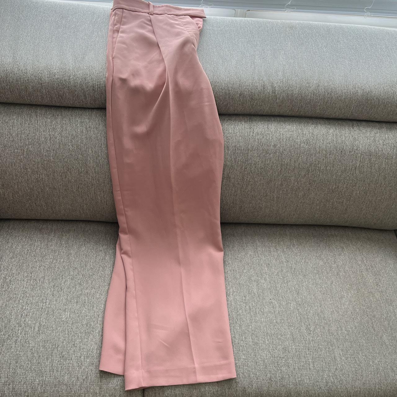 Mango blush pink pant suit set Depop