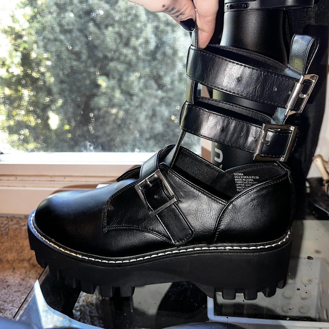 high sierra boots black