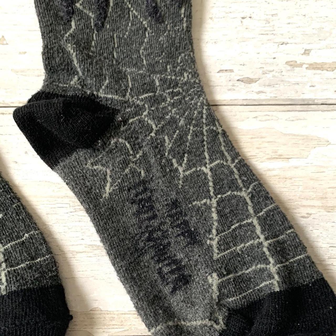 BasShu Men's Black and Grey Socks (2)