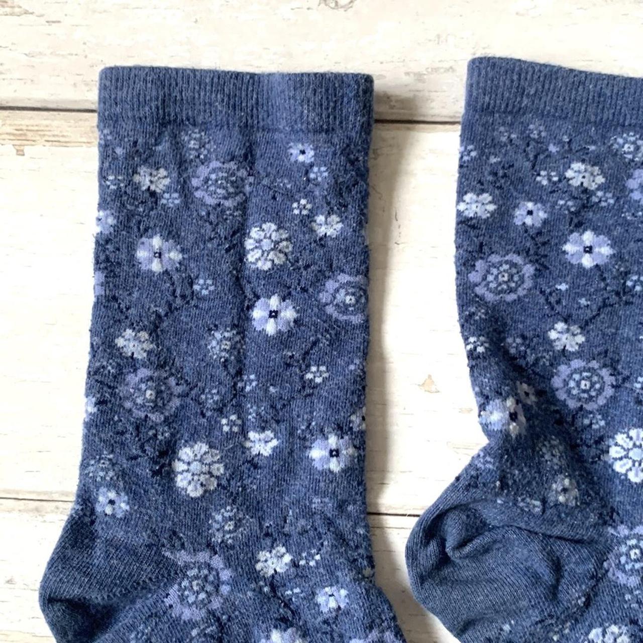 Bombas Women's Blue Socks (2)