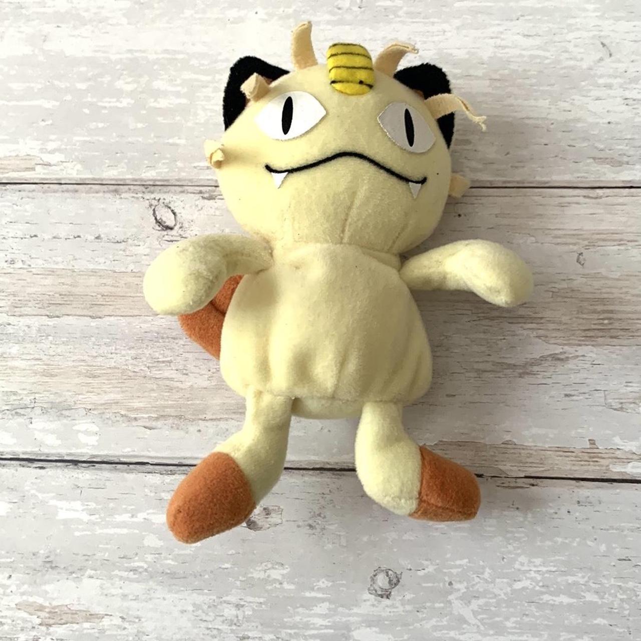 Pokemon Plush Toy Meowth Stuffed Animal 1998. Depop