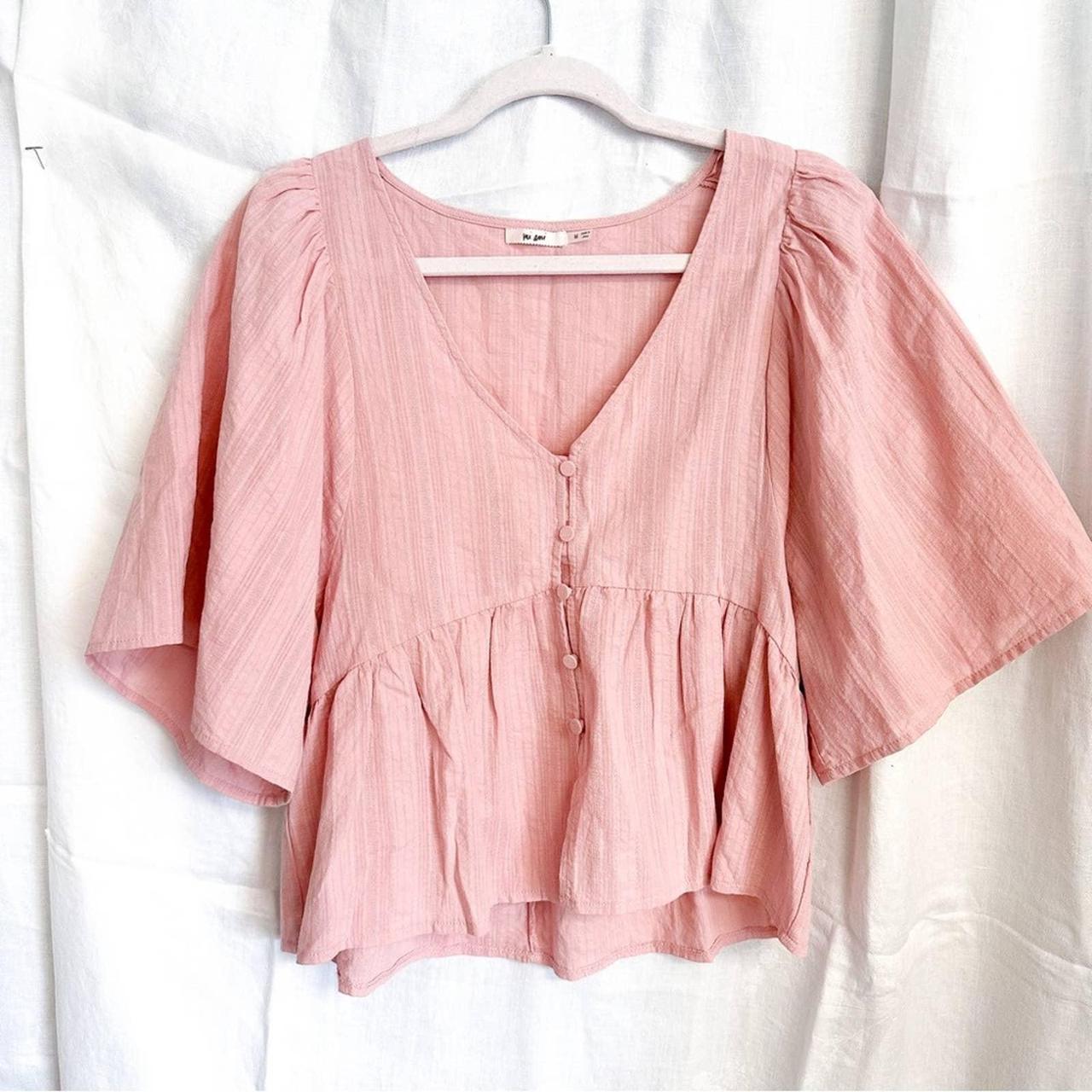 Anthropologie Women's Blouse | Depop