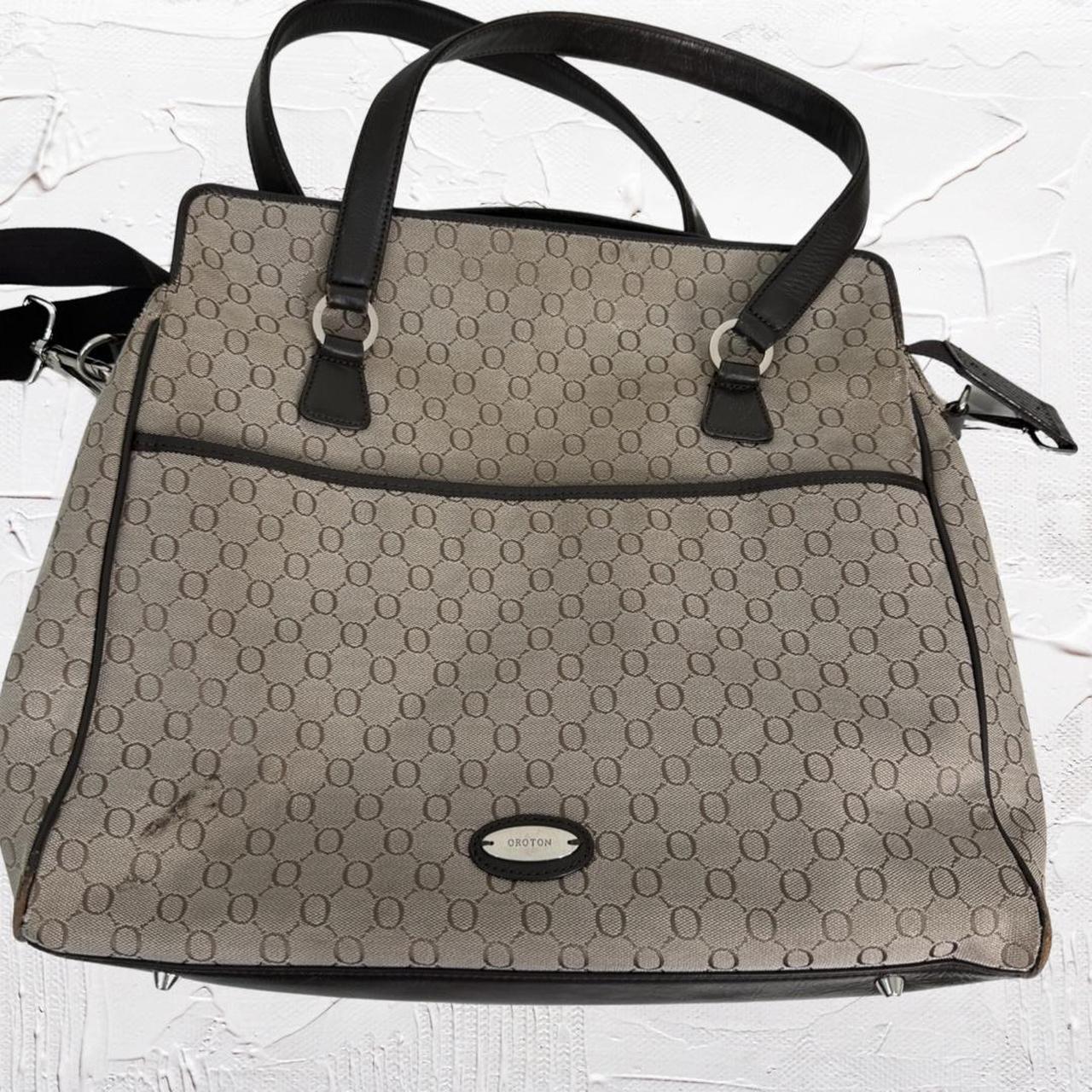 OROTON large baby bag nappy bag. Preloved but decent... Depop