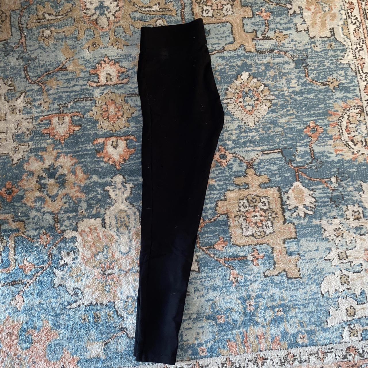 LOFT Women's Black Leggings Depop