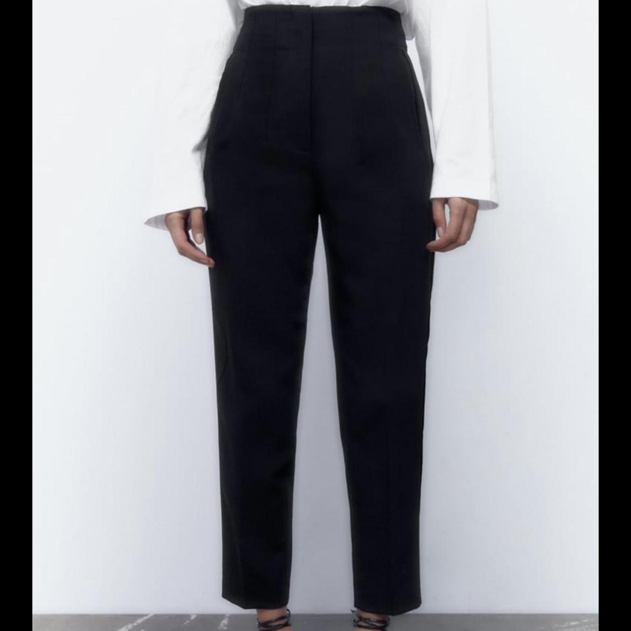 High waisted Zara Pants Size small NWT! Too... Depop