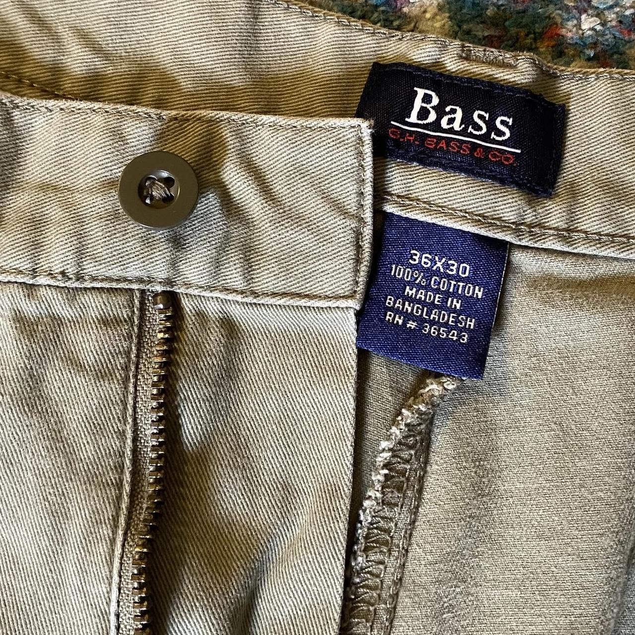 GH Bass  Co Mens 100 Cotton Relaxed Casual Fit Canvas Terrain Pa   JNL Trading