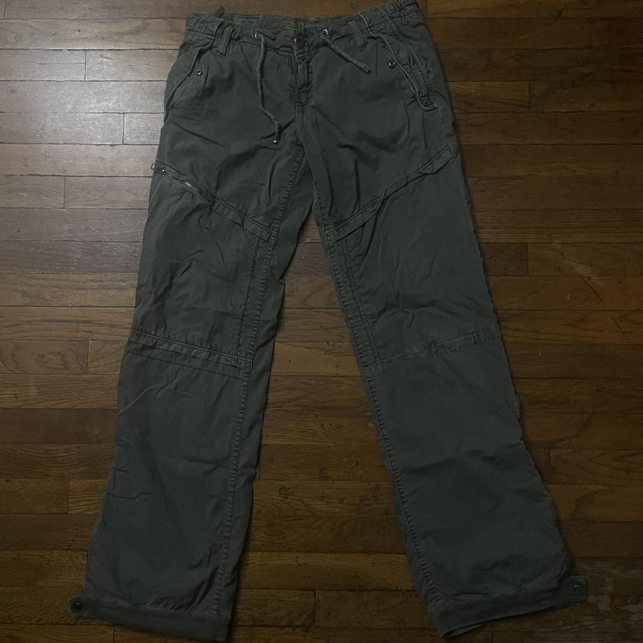 Men's Green And Khaki Trousers 