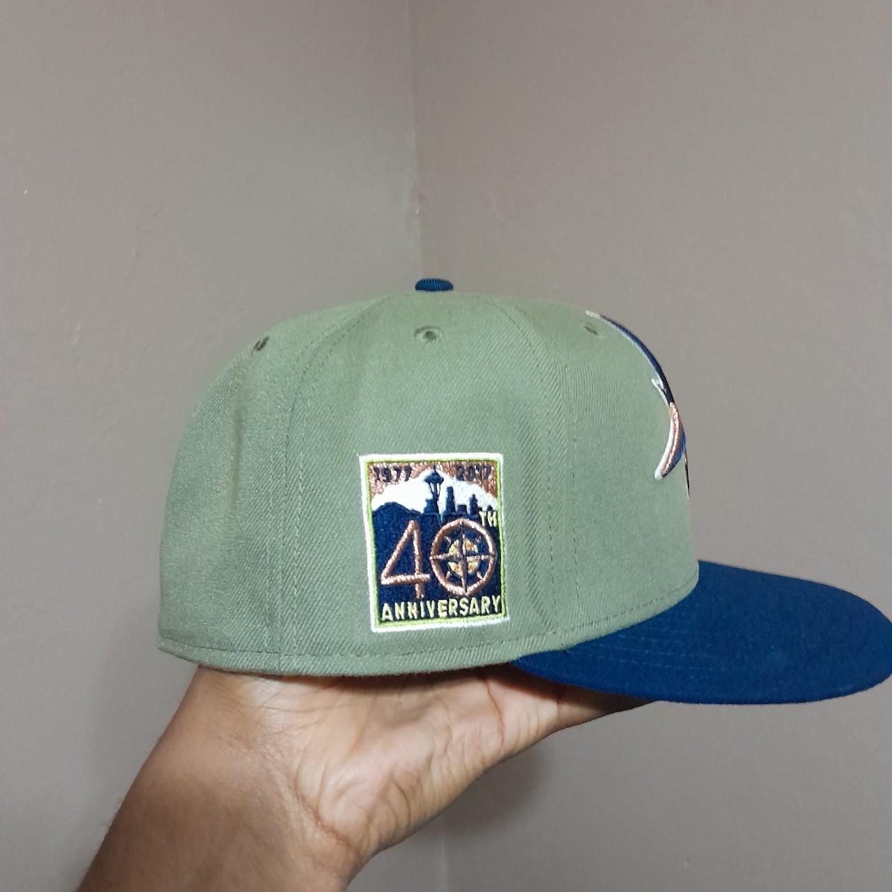 MLB Seattle Mariners Fitted Cap Size 7 3/8 Great... - Depop