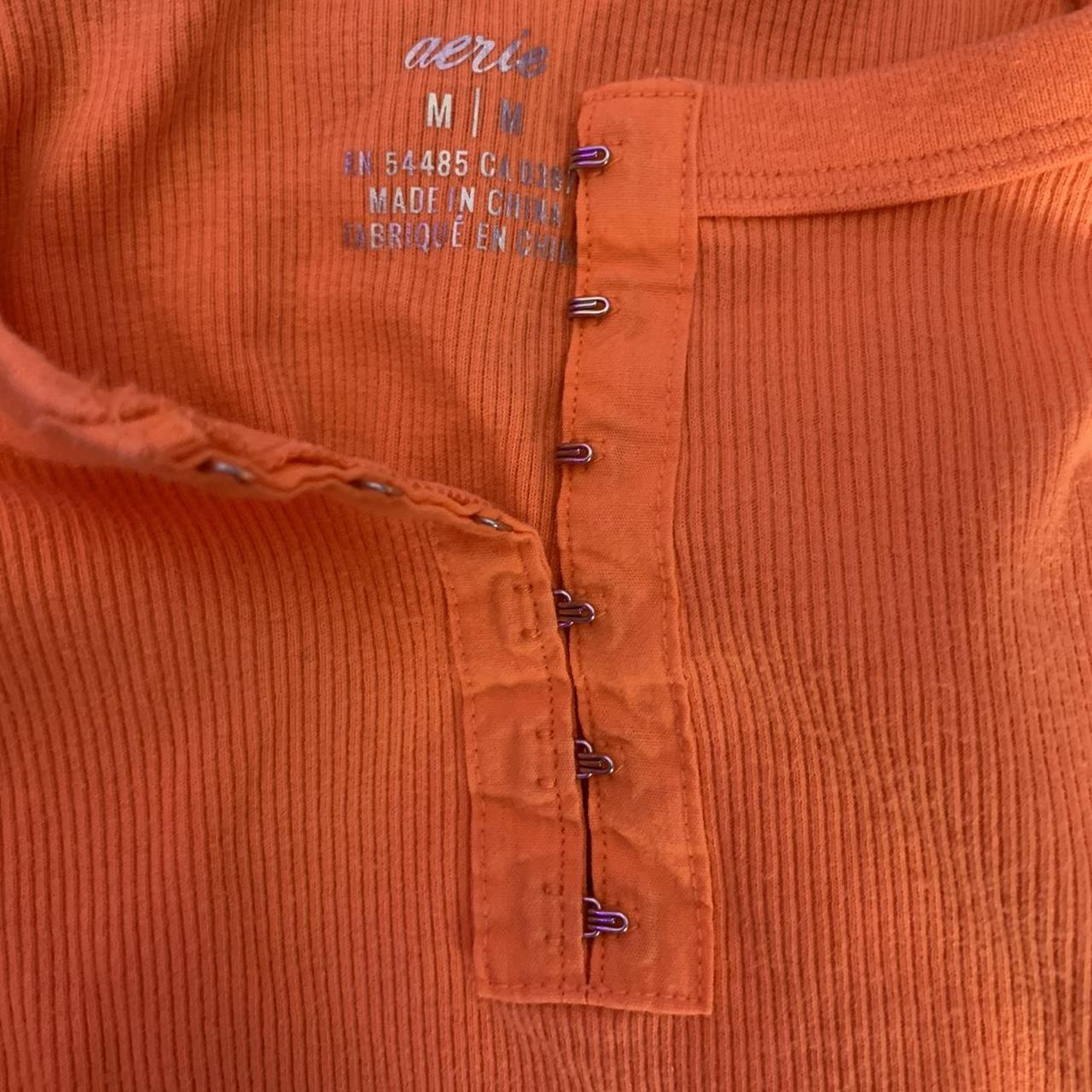 Aerie Women's Orange Vest (2)