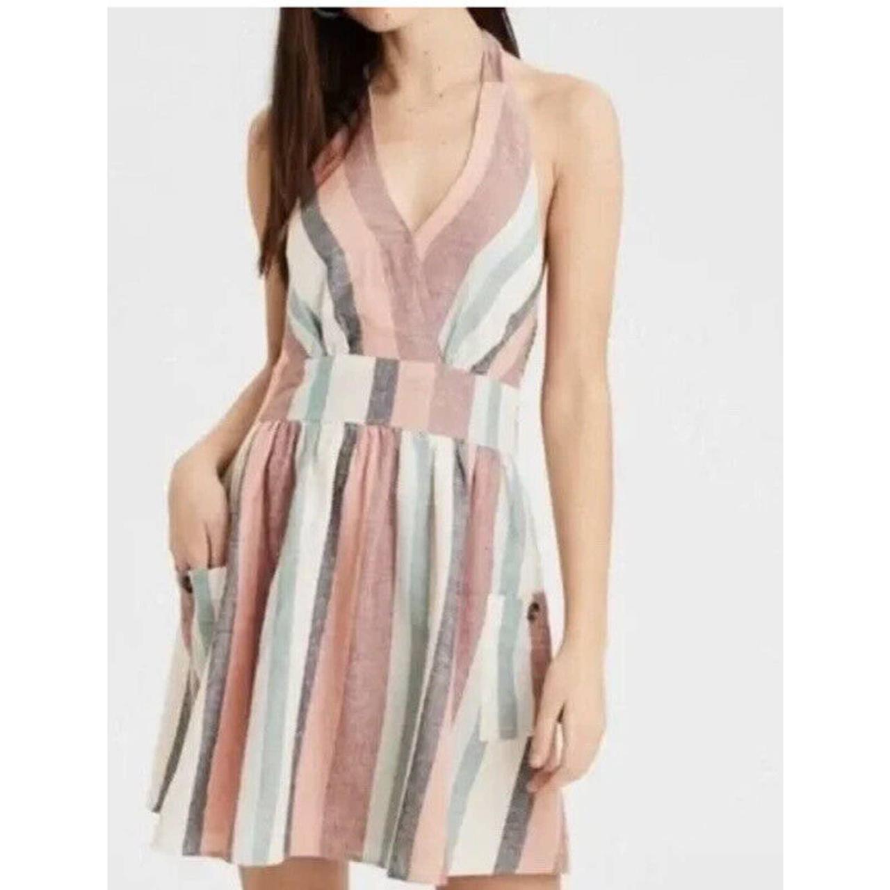 American eagle striped outlet dress