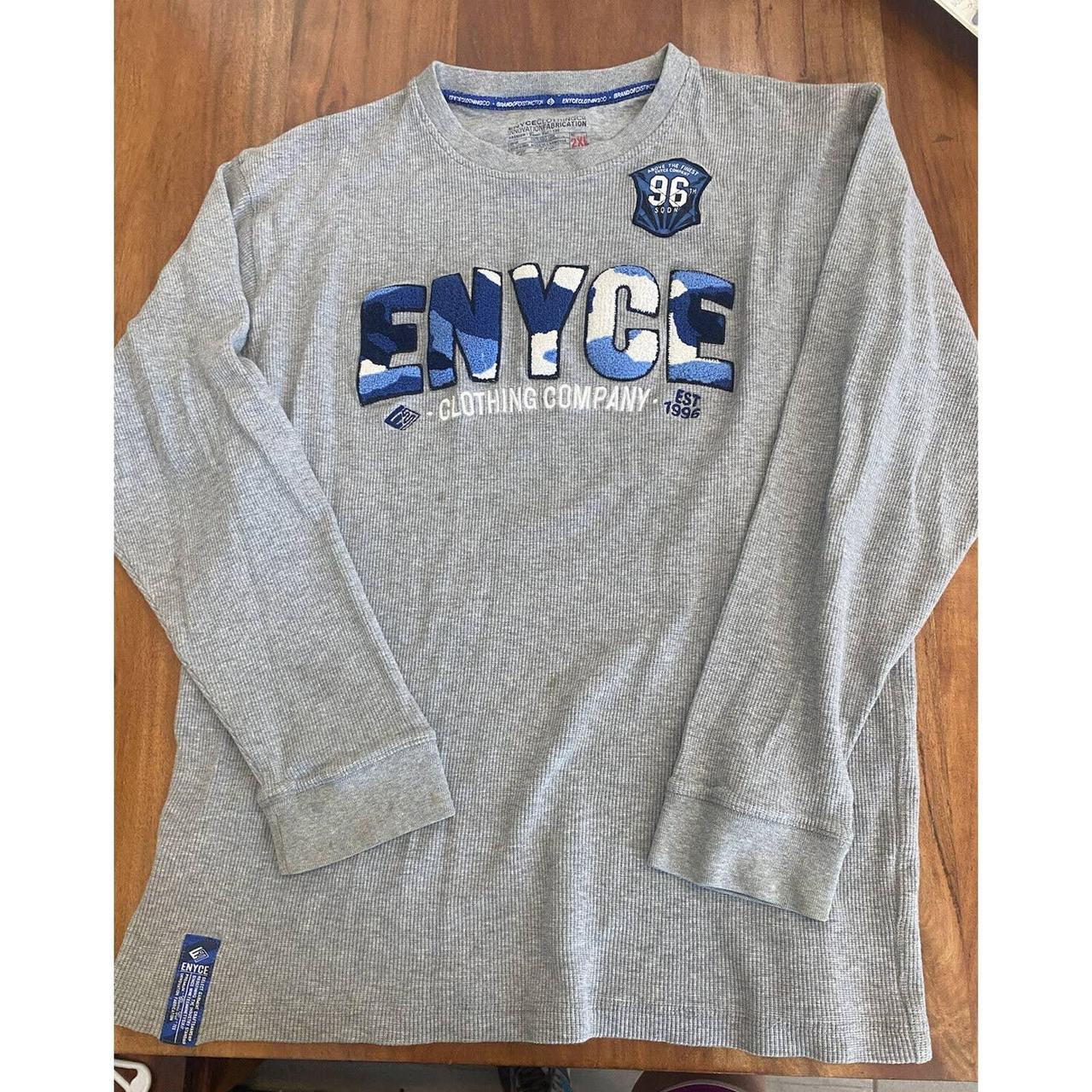 Enyce Shirt Adult XXL Vintage 90s Logo Streetwear... - Depop