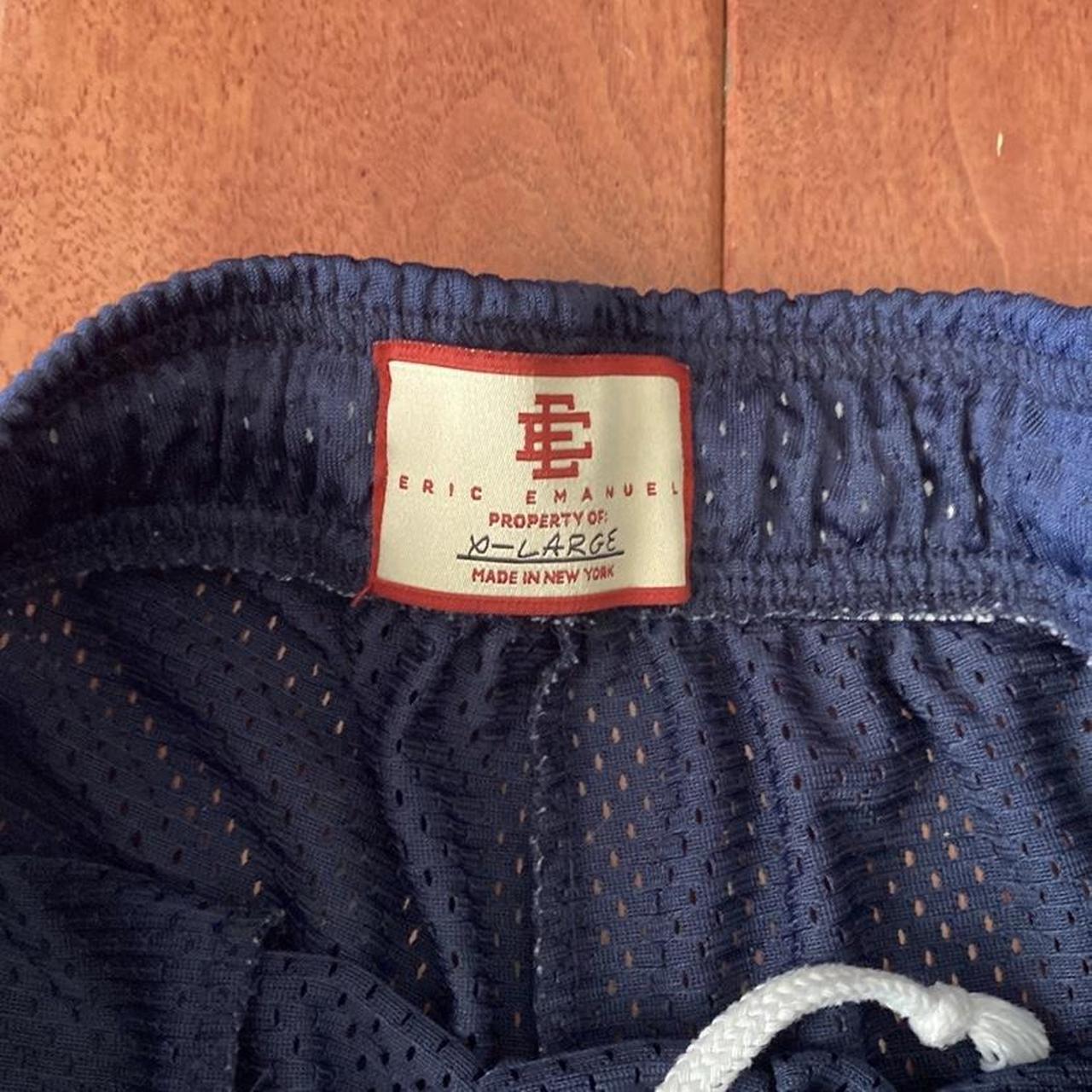 Men’s Eric Emanuel Shorts. In good condition. Navy... Depop
