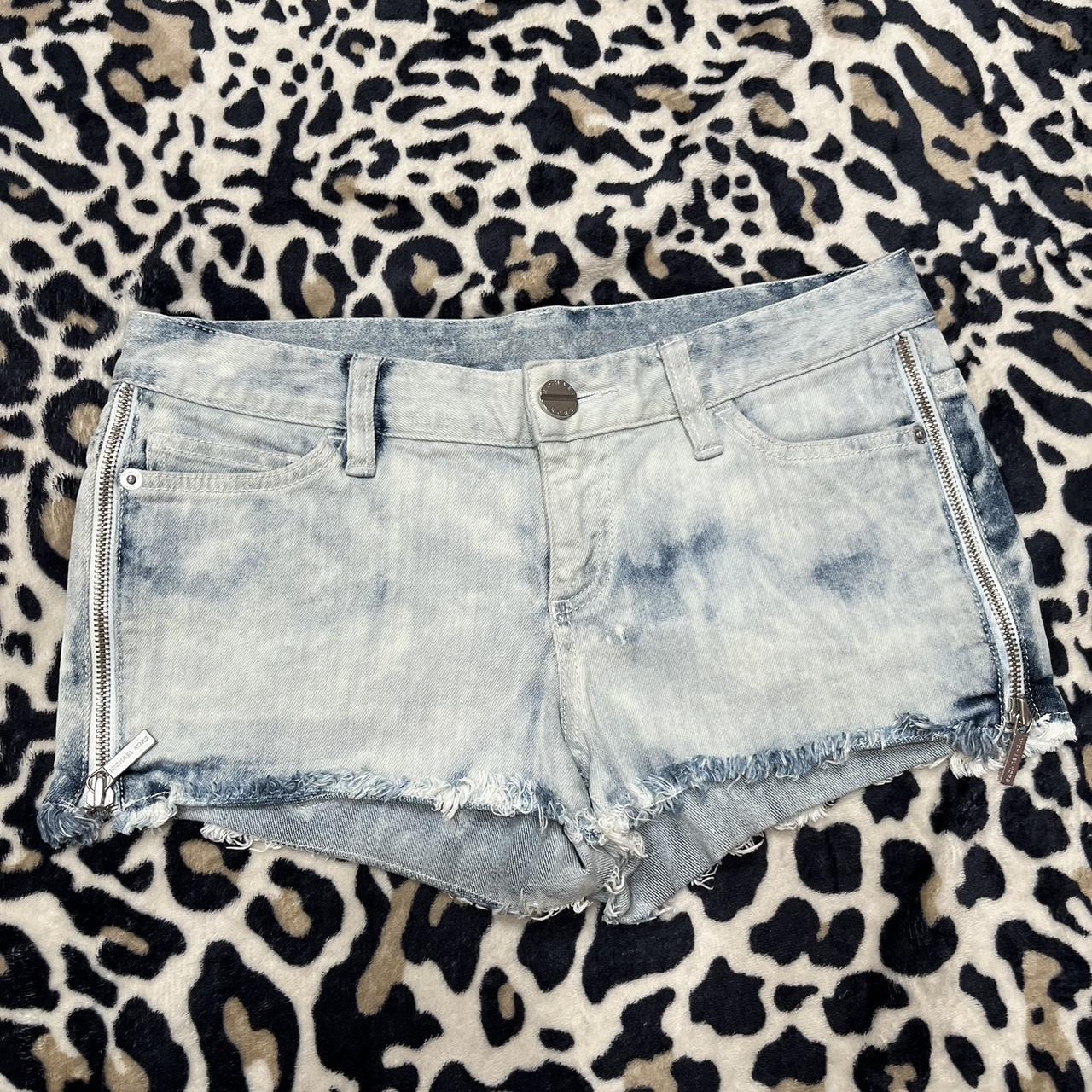 Michael kors hot sale jean shorts