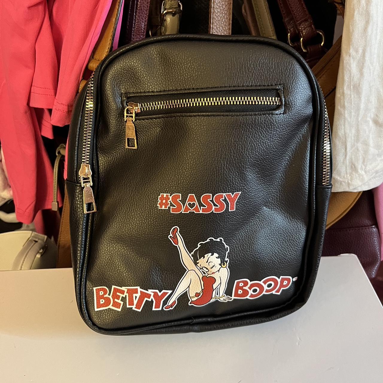 Betty boop outlet leather backpack