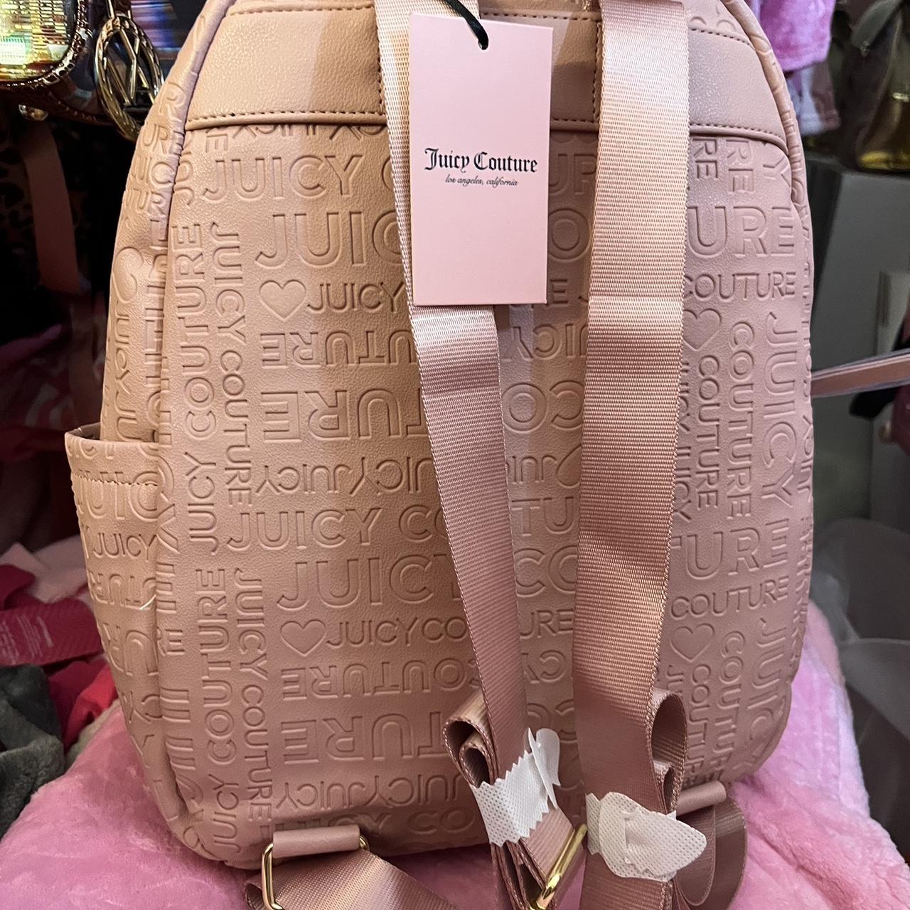 Juicy Couture Signature Backpack Top carry strap for - Depop