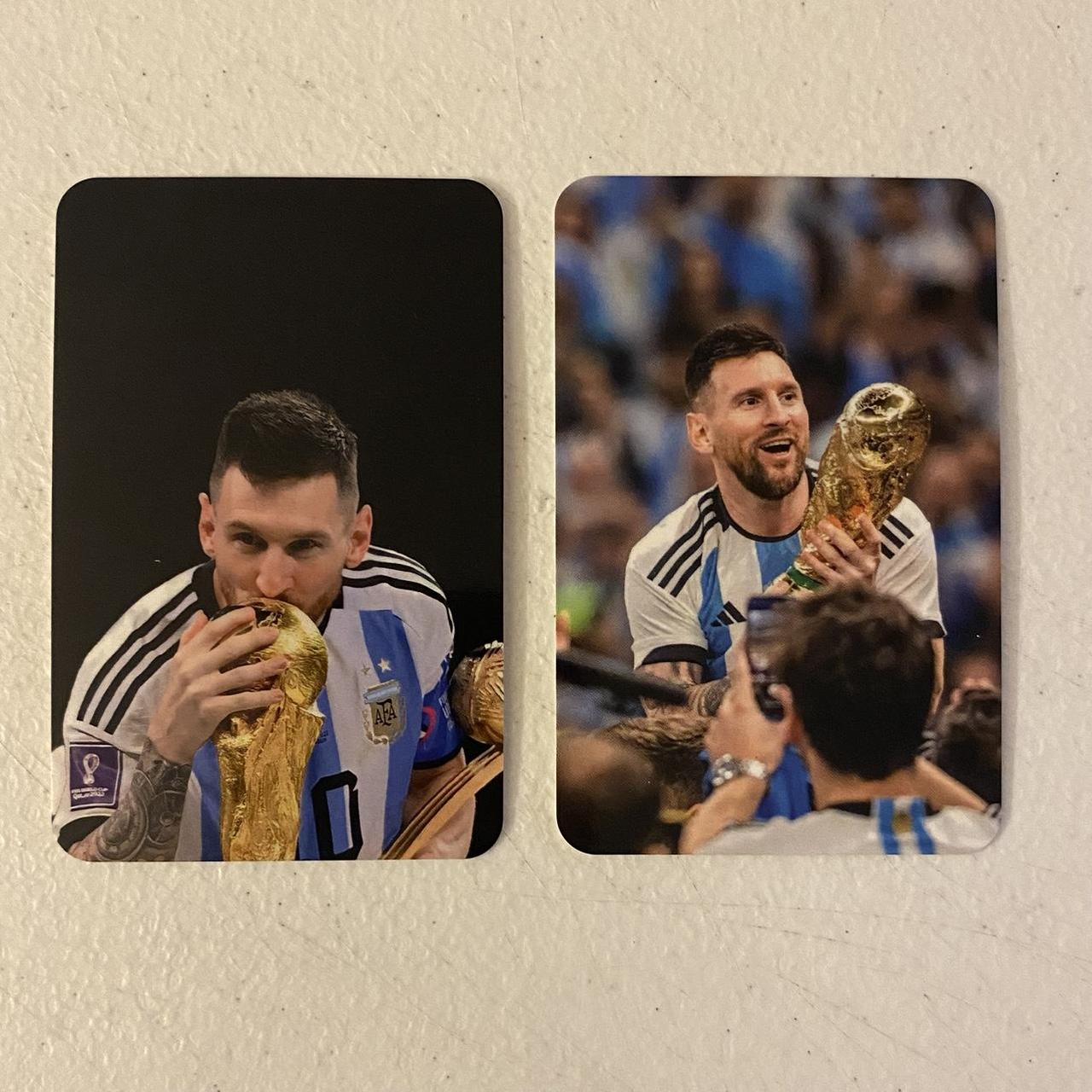 Messi Photocards new glossy #messi #Argentina #psg... - Depop
