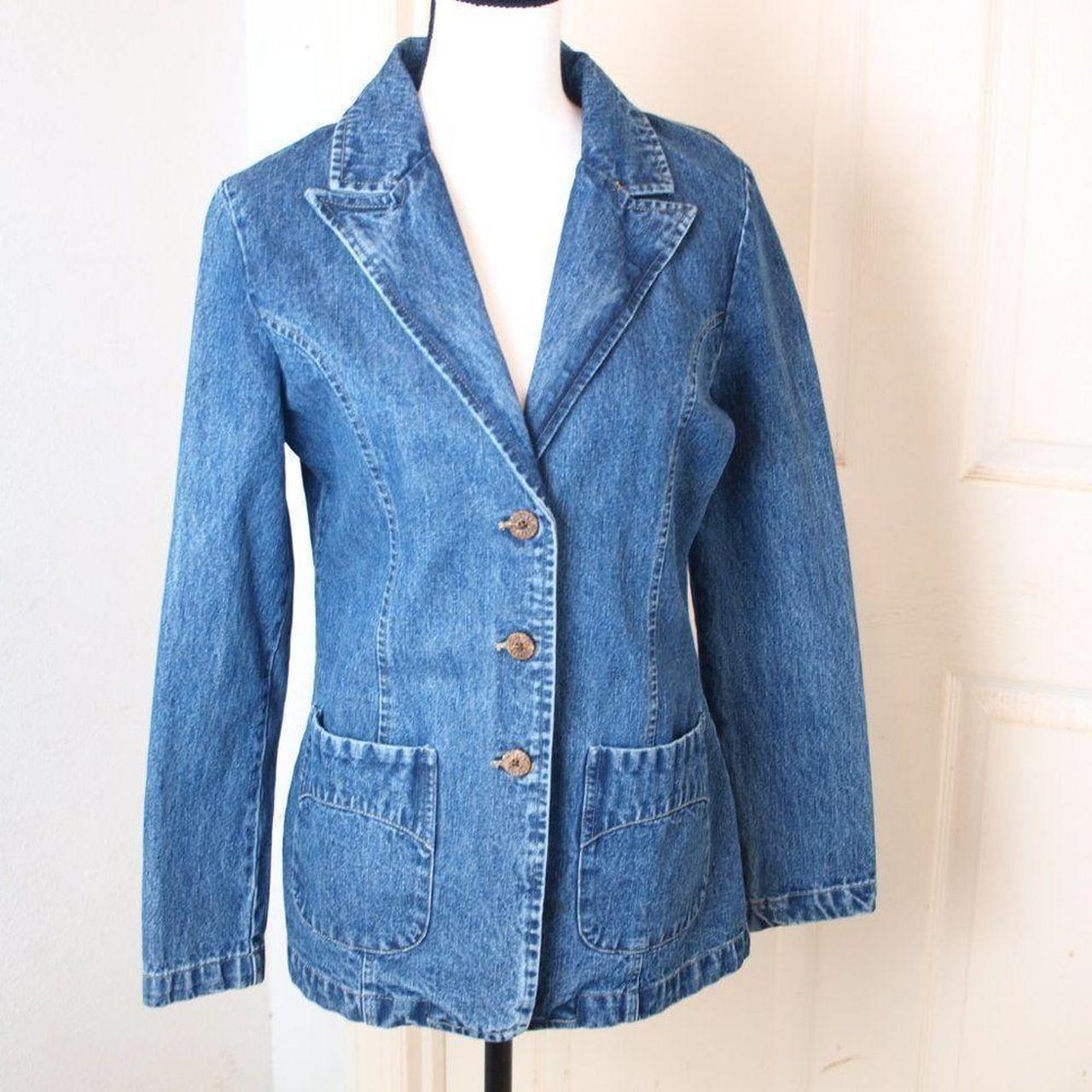 Caribbean Joe Jean Jacket Size Small, 100 Cotton... Depop