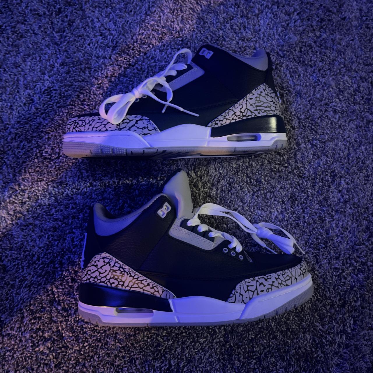 Jordan 3 Georgetown U.S Size 8.5 - Brand New - No Box - Depop