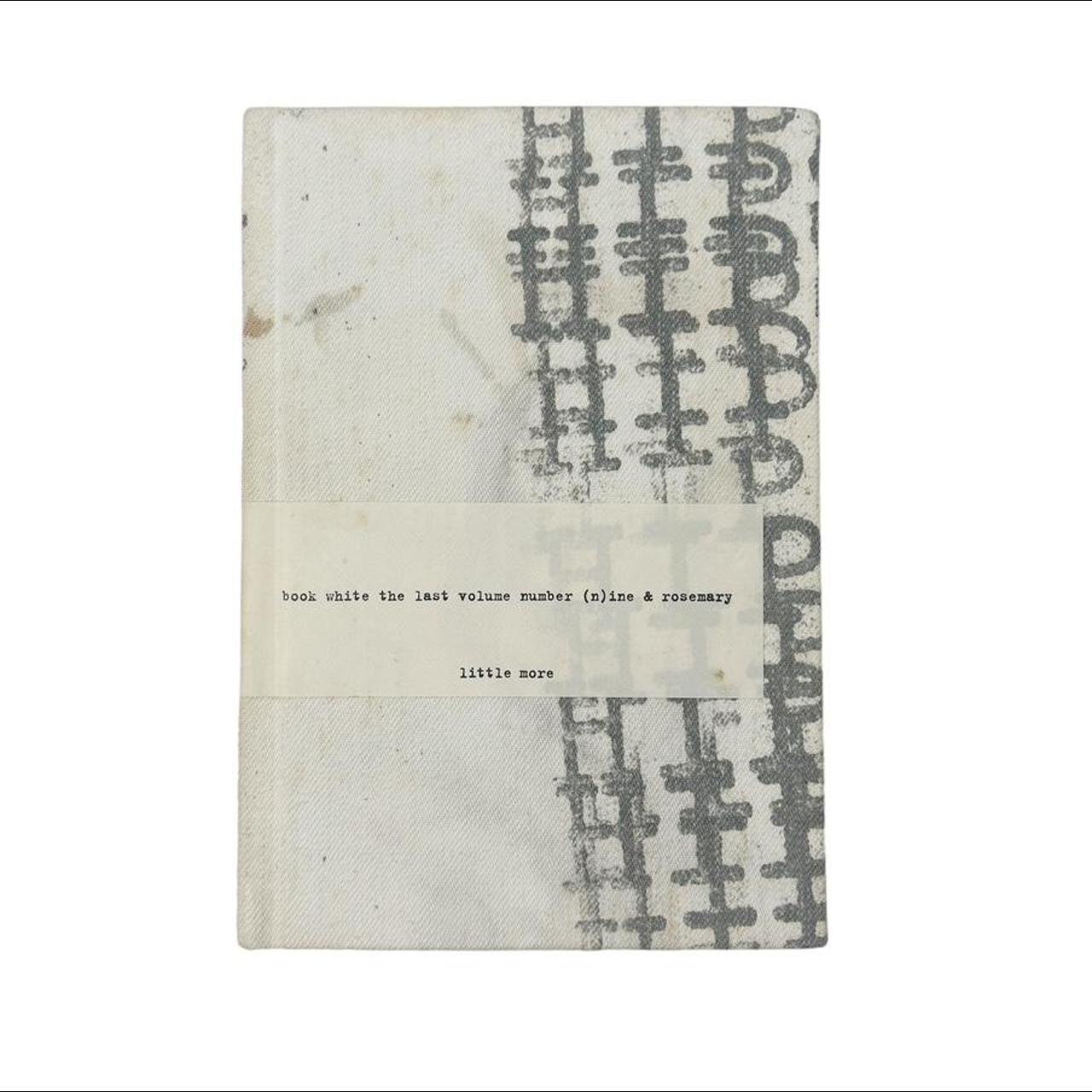 book white the last volume NUMBER (N)INE アート・デザイン・音楽