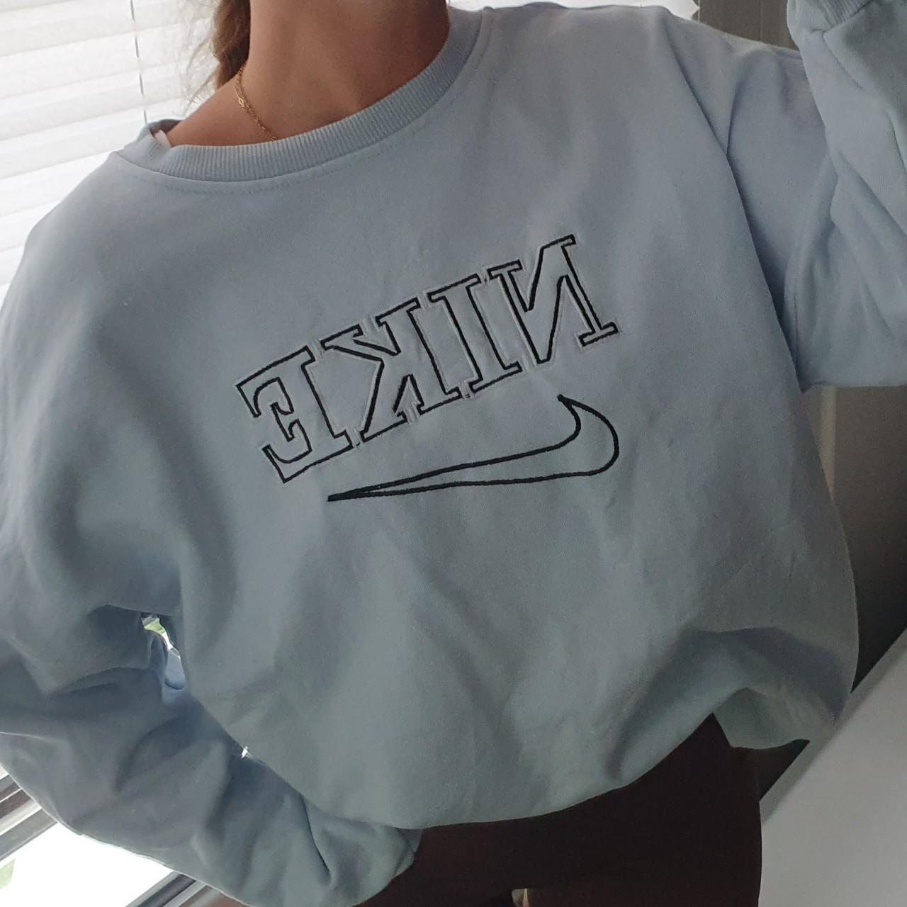 roter nike pulli vintage