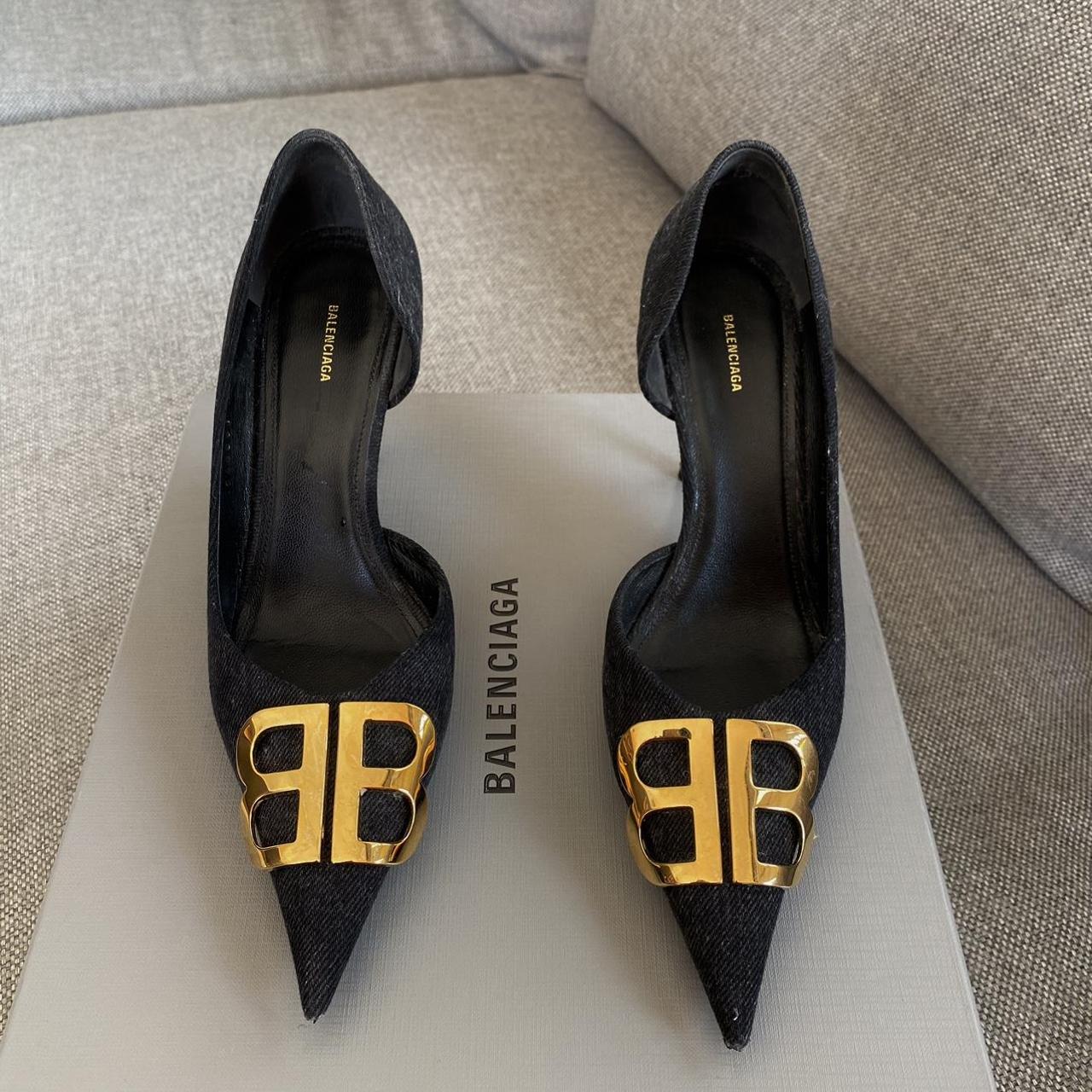 Balenciaga 2024 heels navy