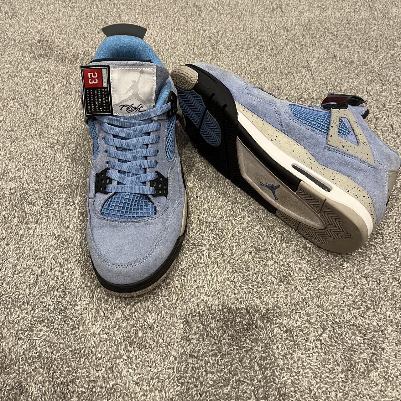 kith jordan 4 university blue
