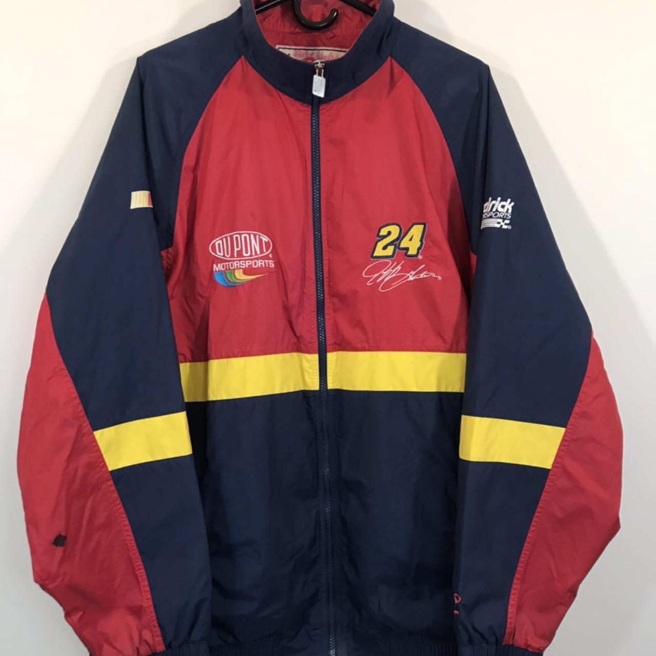 VTG Jeff Gordon 24 outlets Nascar Jacket Chase Authentics Lined Windbreaker Jacket