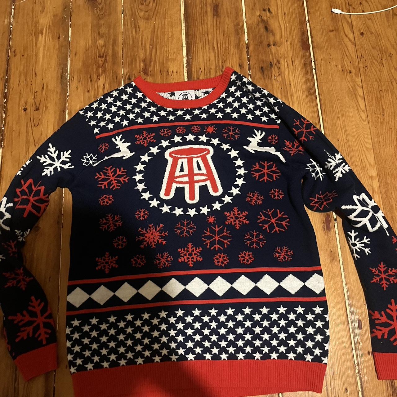 Barstool Sports Ugly Xmas Sweater Great Condition Depop
