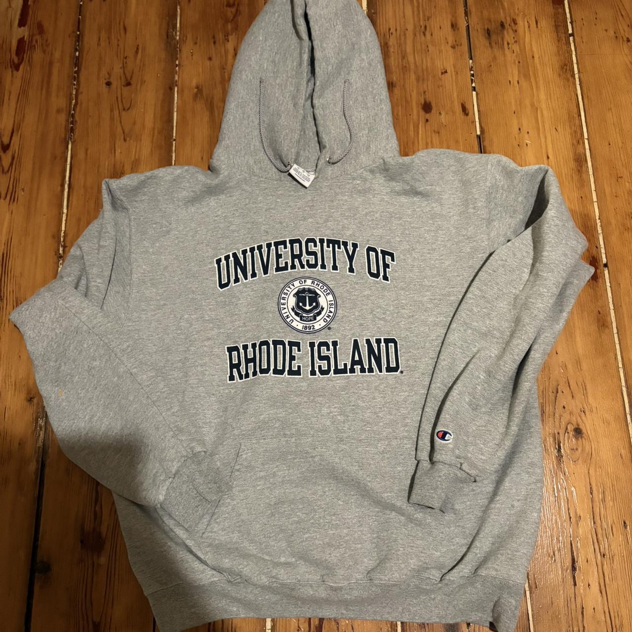University of Rhode Island champion hoodie Depop