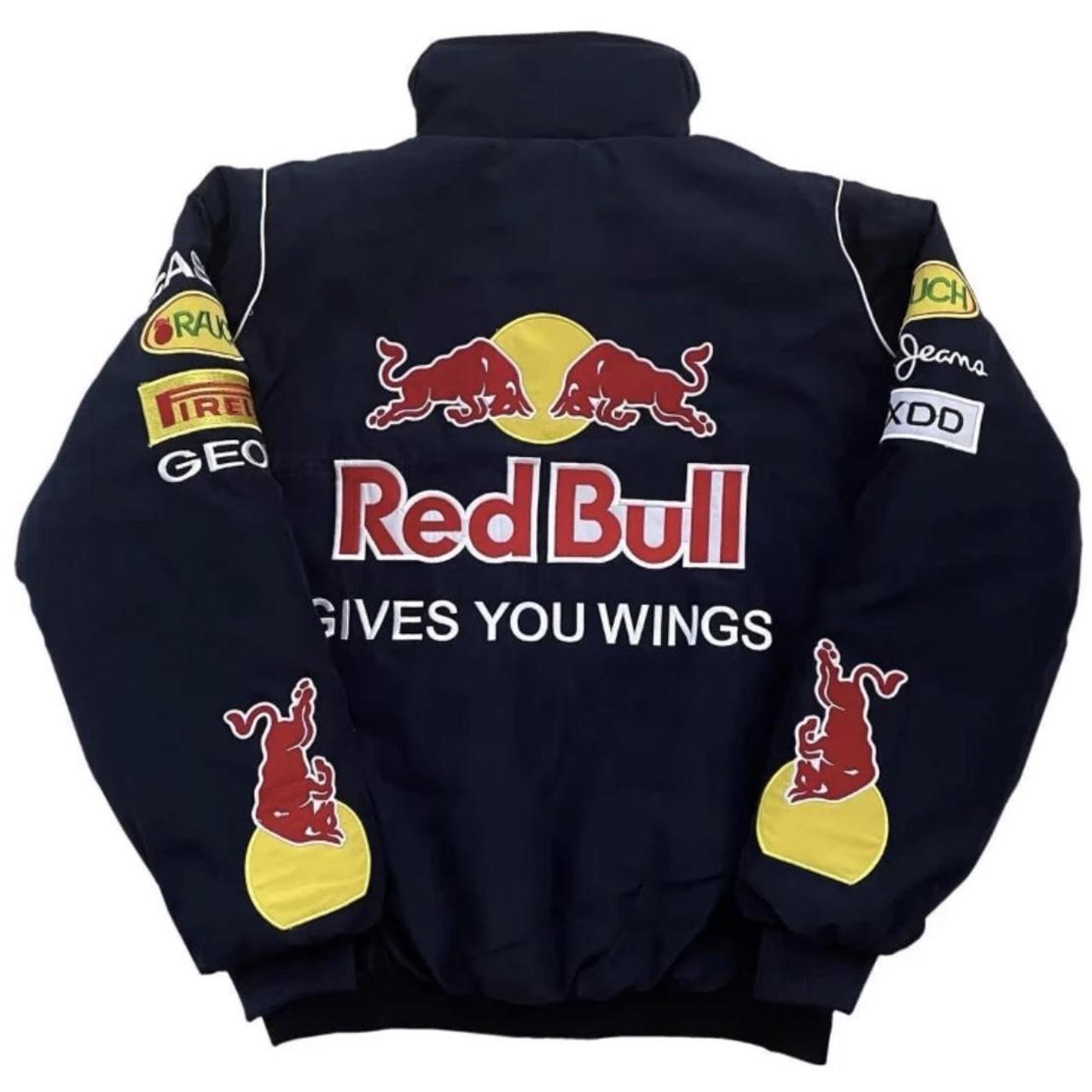 Race car jackets Comes in either red bull black,... Depop