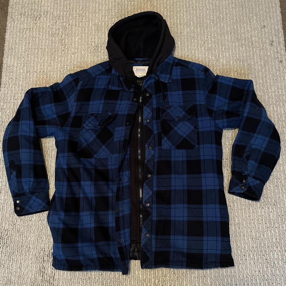 Boston traders flannel clearance jacket