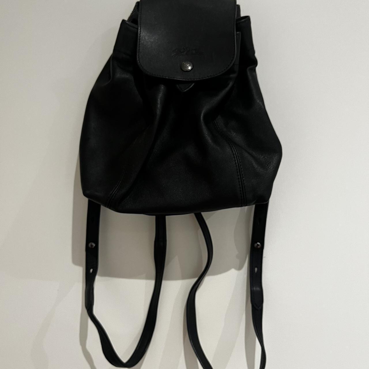 Longchamp Le Pliage Cuir Backpack