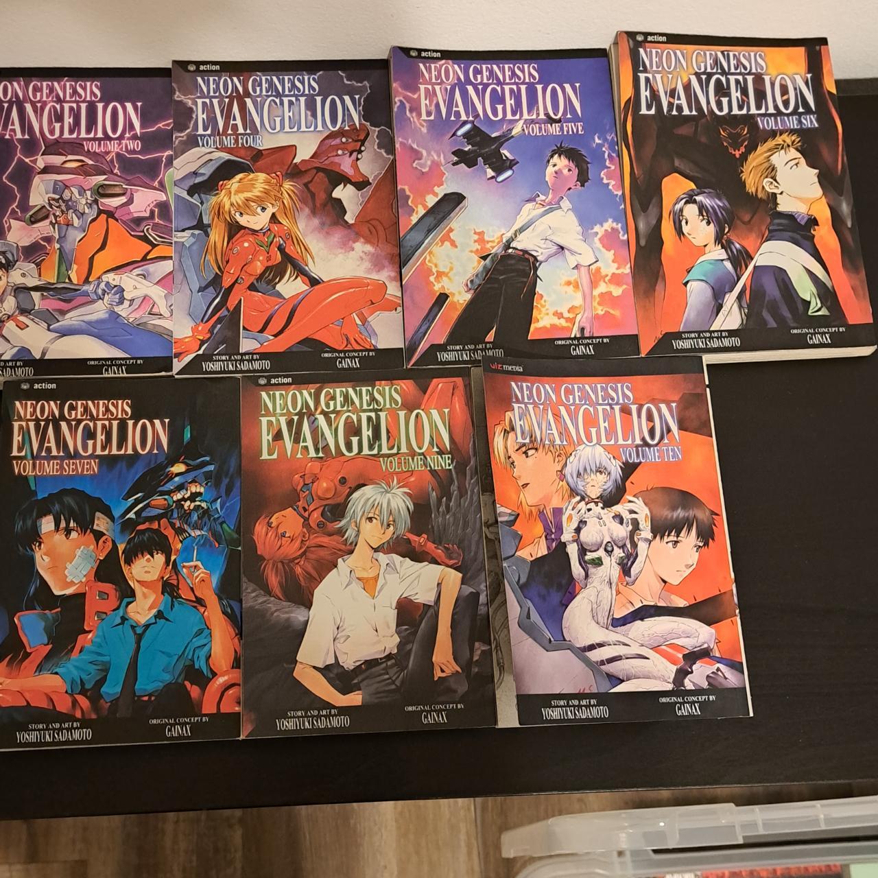 Neon Genesis Evangelion English Manga Books VIZ... - Depop