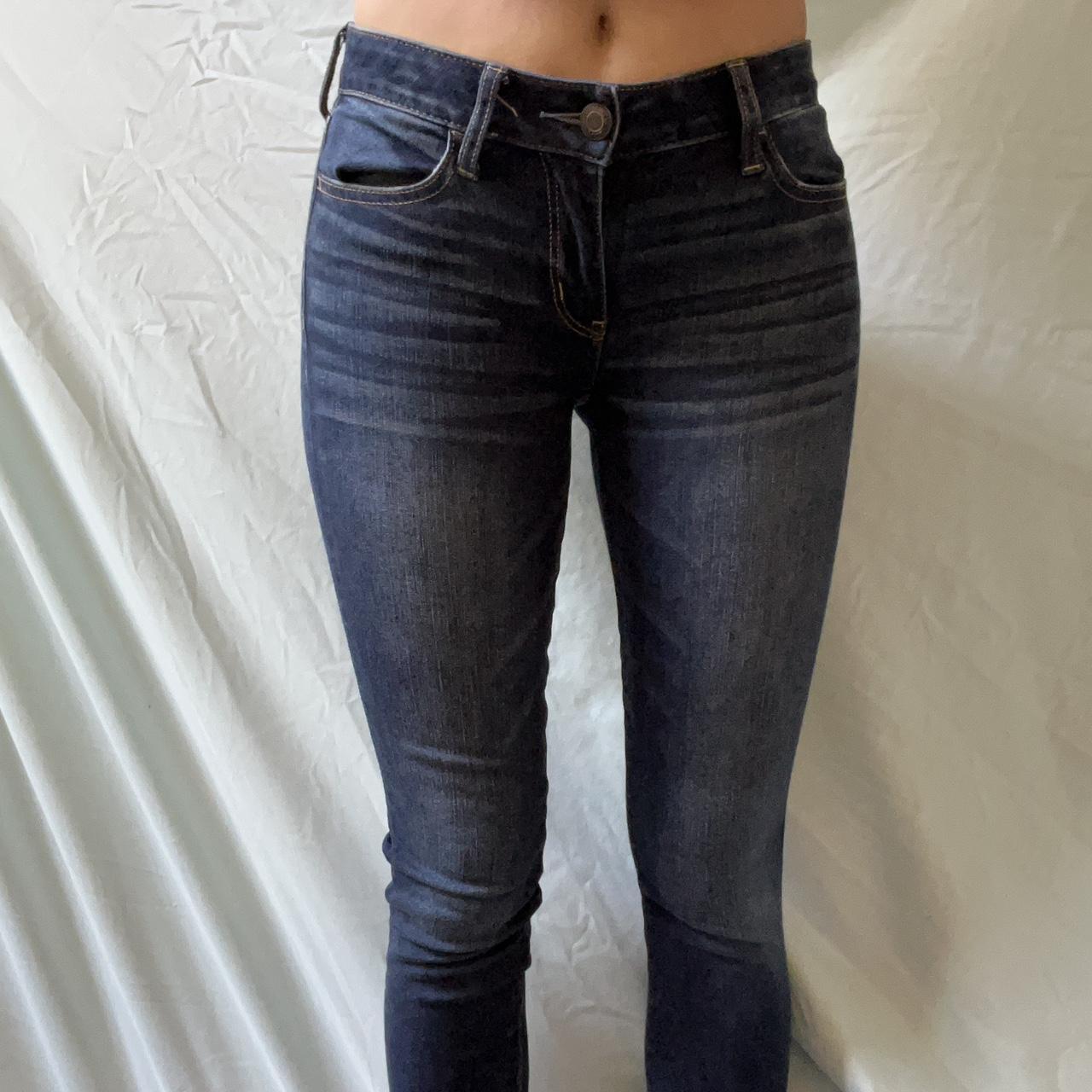 American Eagle dark wash skinny jeans! 360° ne(x)t... - Depop