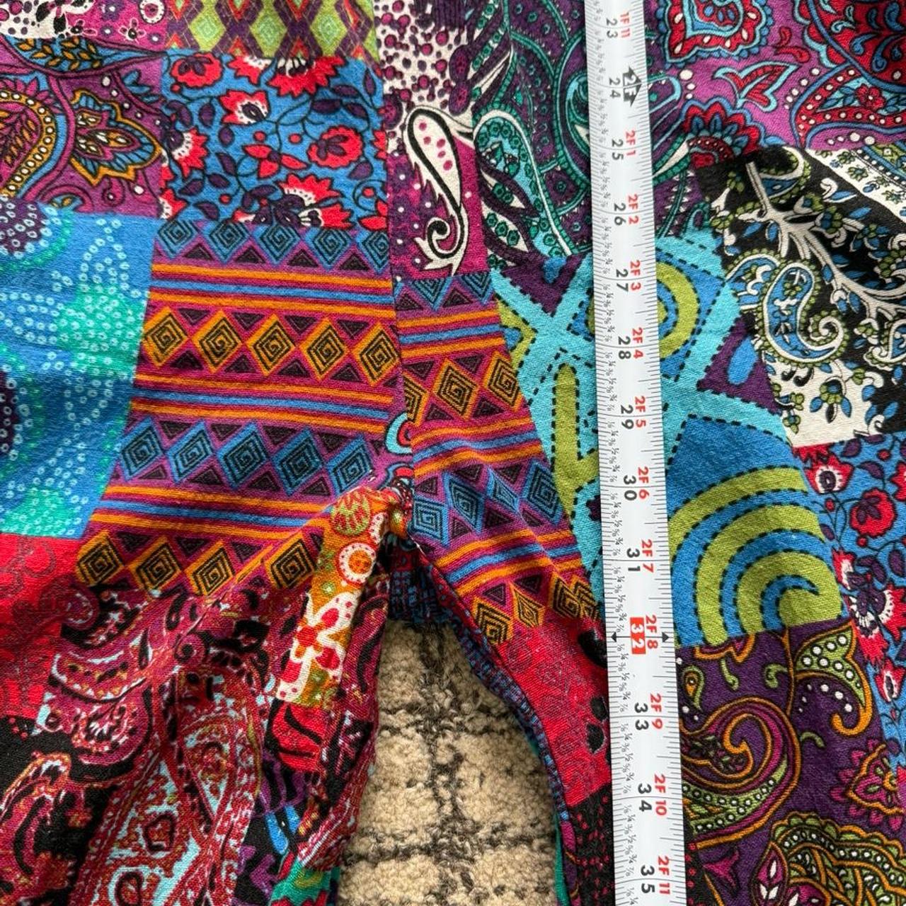 Women's Romper - Multi/Blue - L – Patchwork Color… - image 6