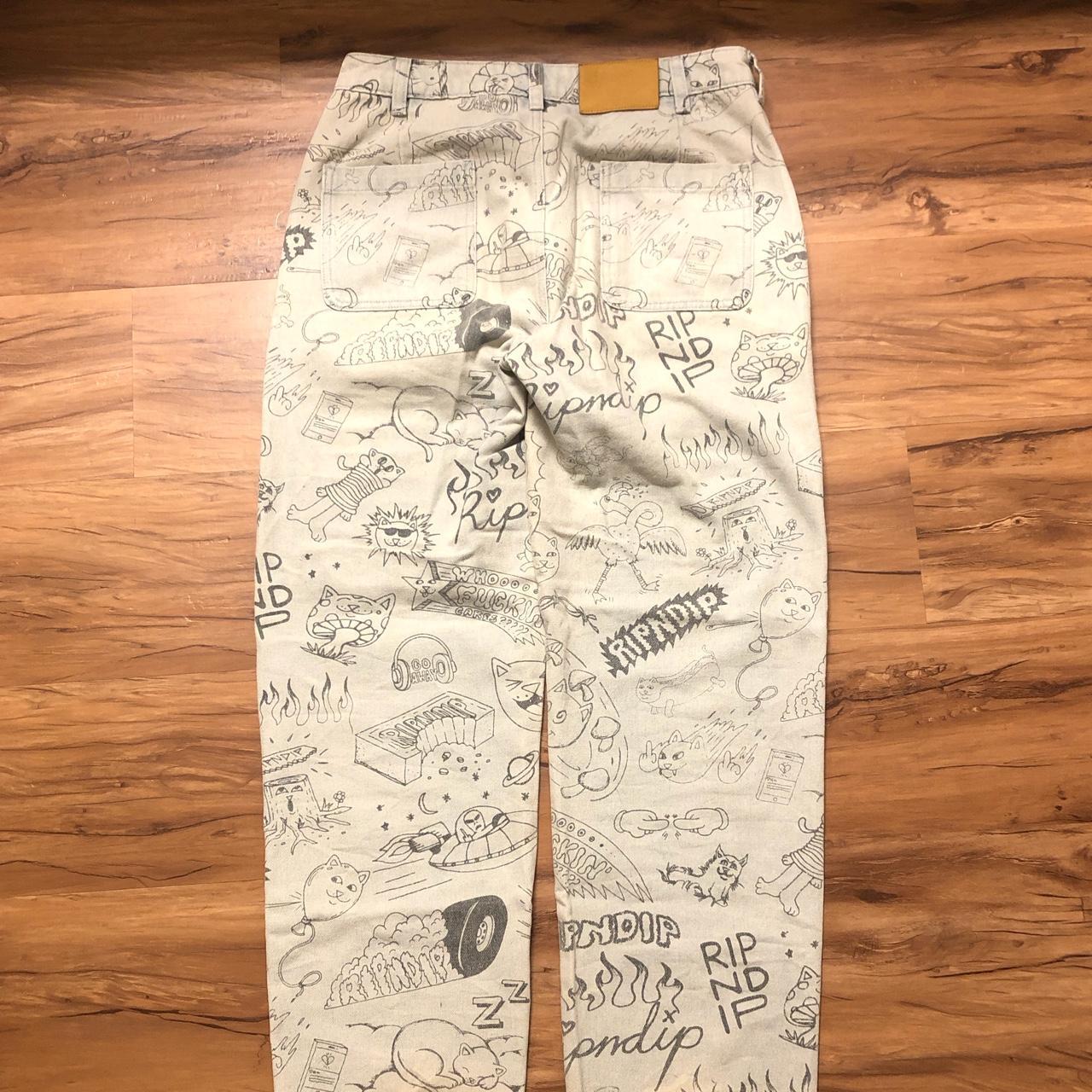 Zumiez Men's Grey Jeans Depop