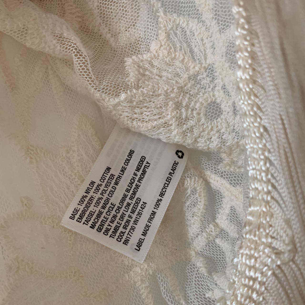 Source Unknown Women's Top - Cream/White - 0 – Sm… - image 4