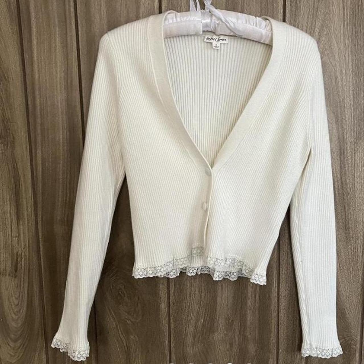 For love & lemon sweater Stretchy material, super cute - Depop