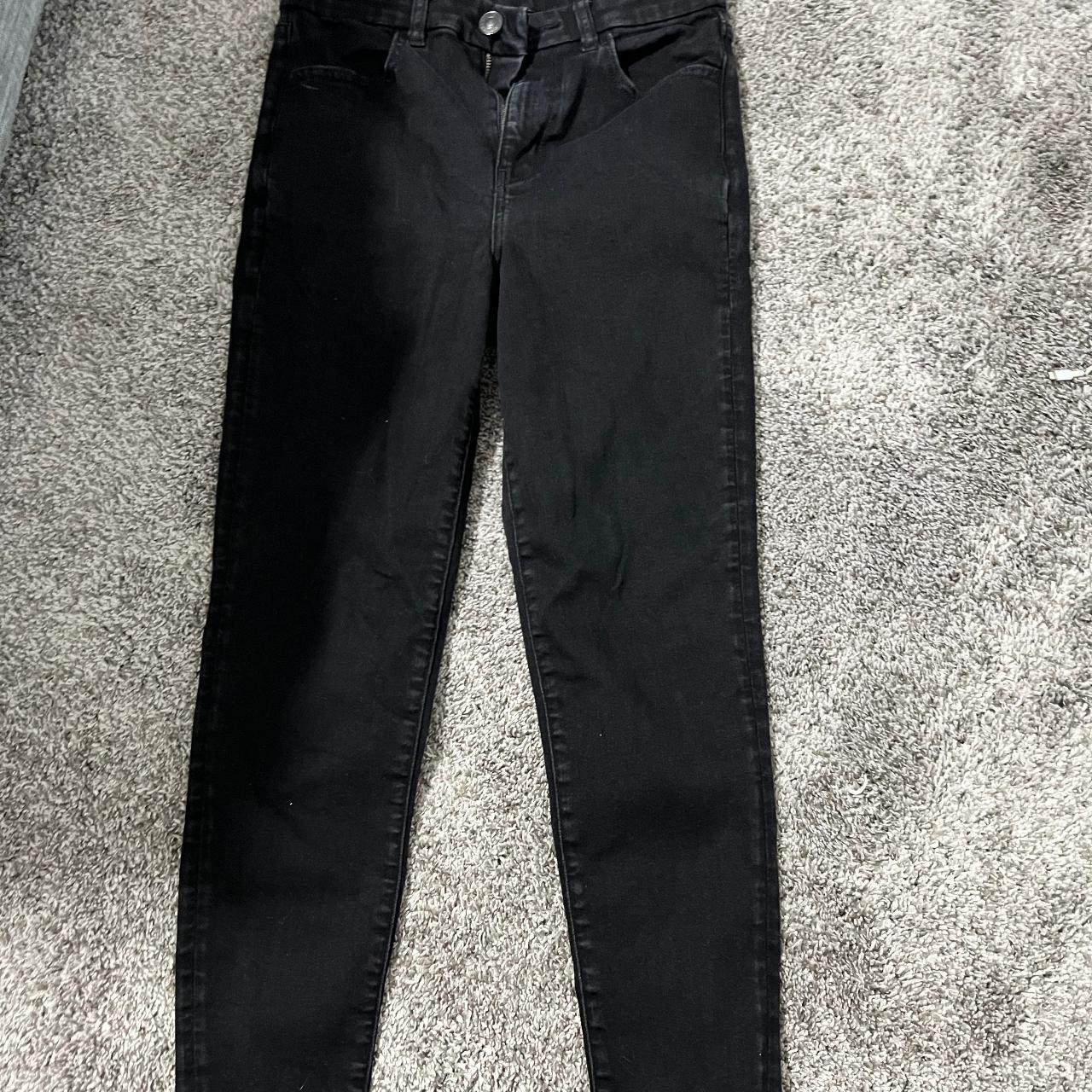 American Eagle Outfitters Women's Black Jeans Depop