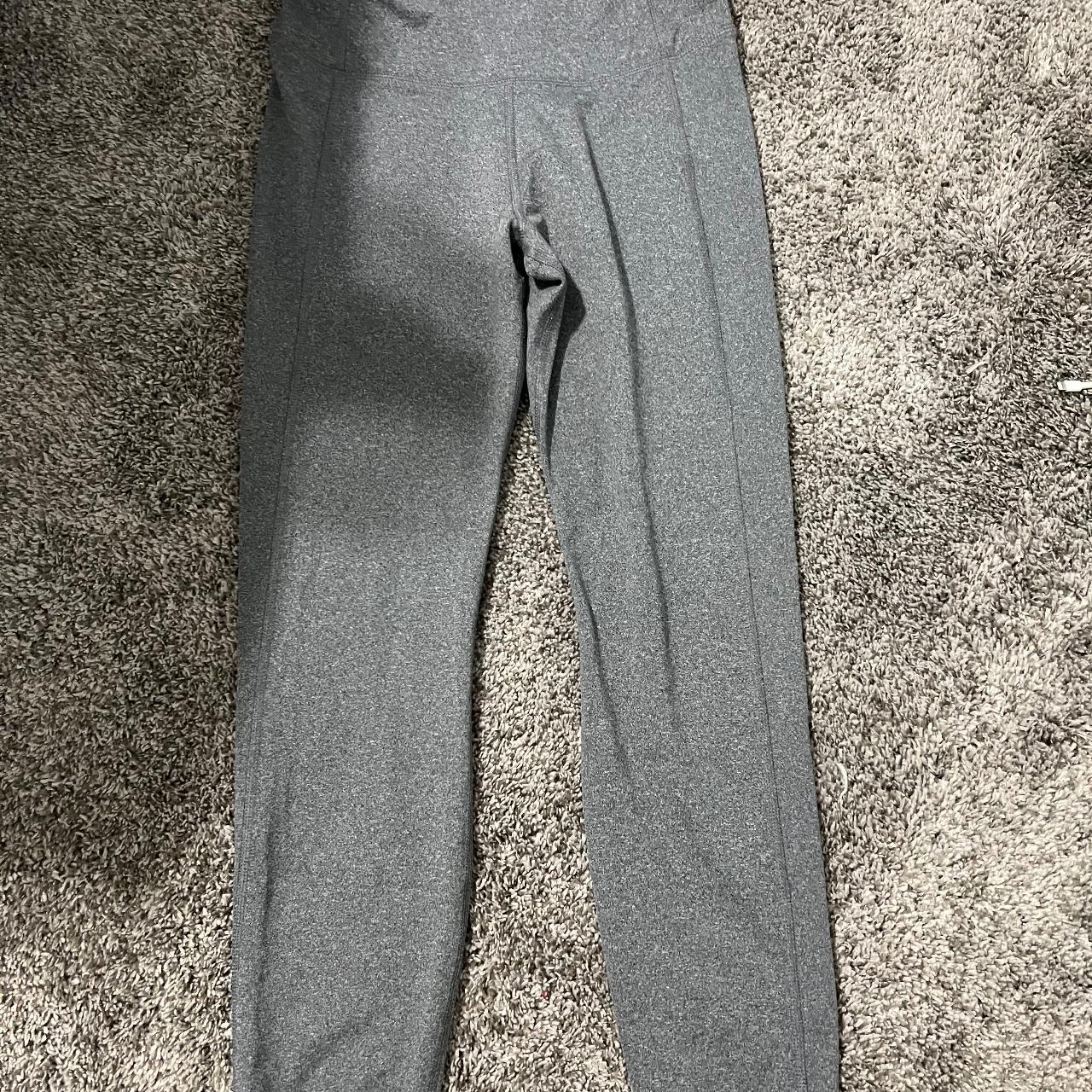 Target grey leggings. worn once. Can fit medium or - Depop