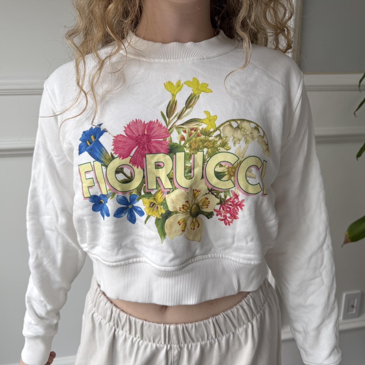 Fiorucci Women's Sweatshirt White/Multi S – White Fiorucci