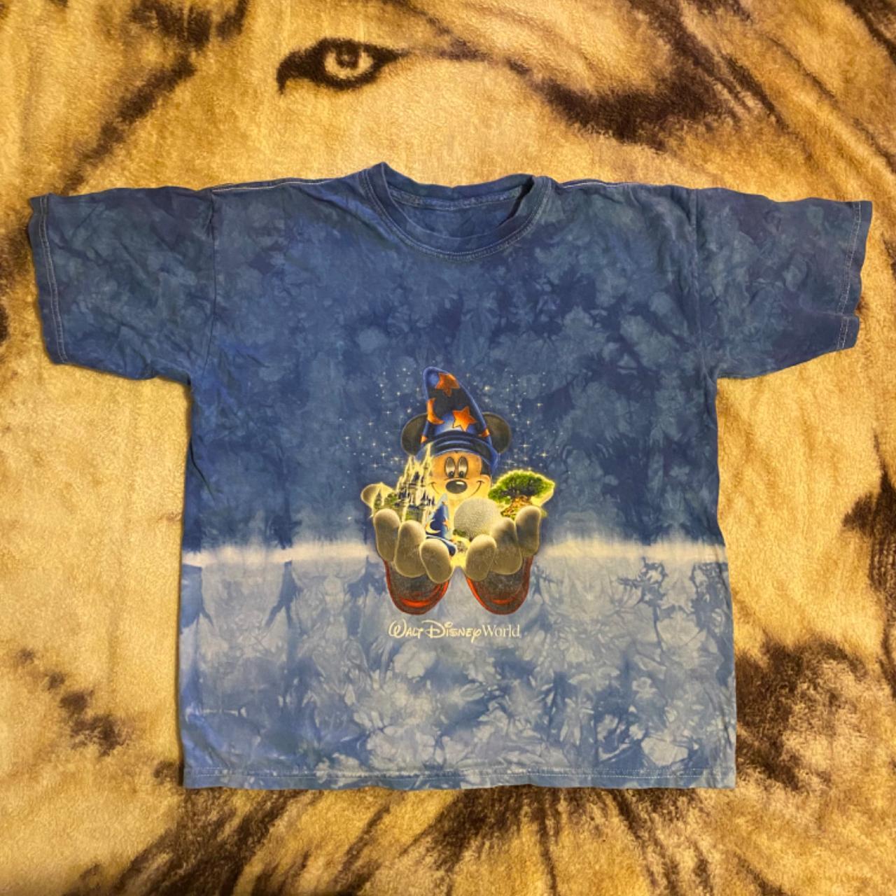 walt disney world tie dye shirt