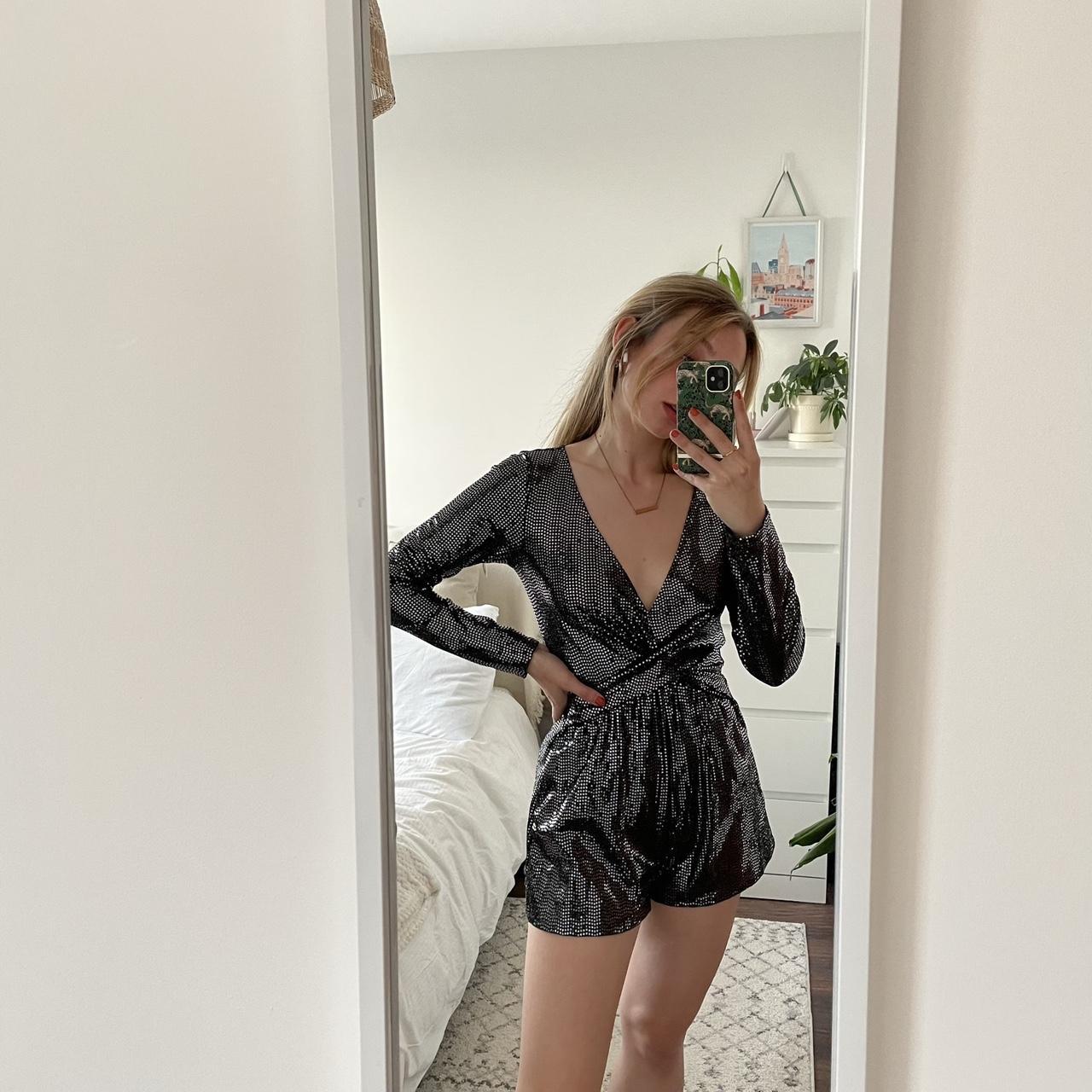 H&m glitter playsuit online