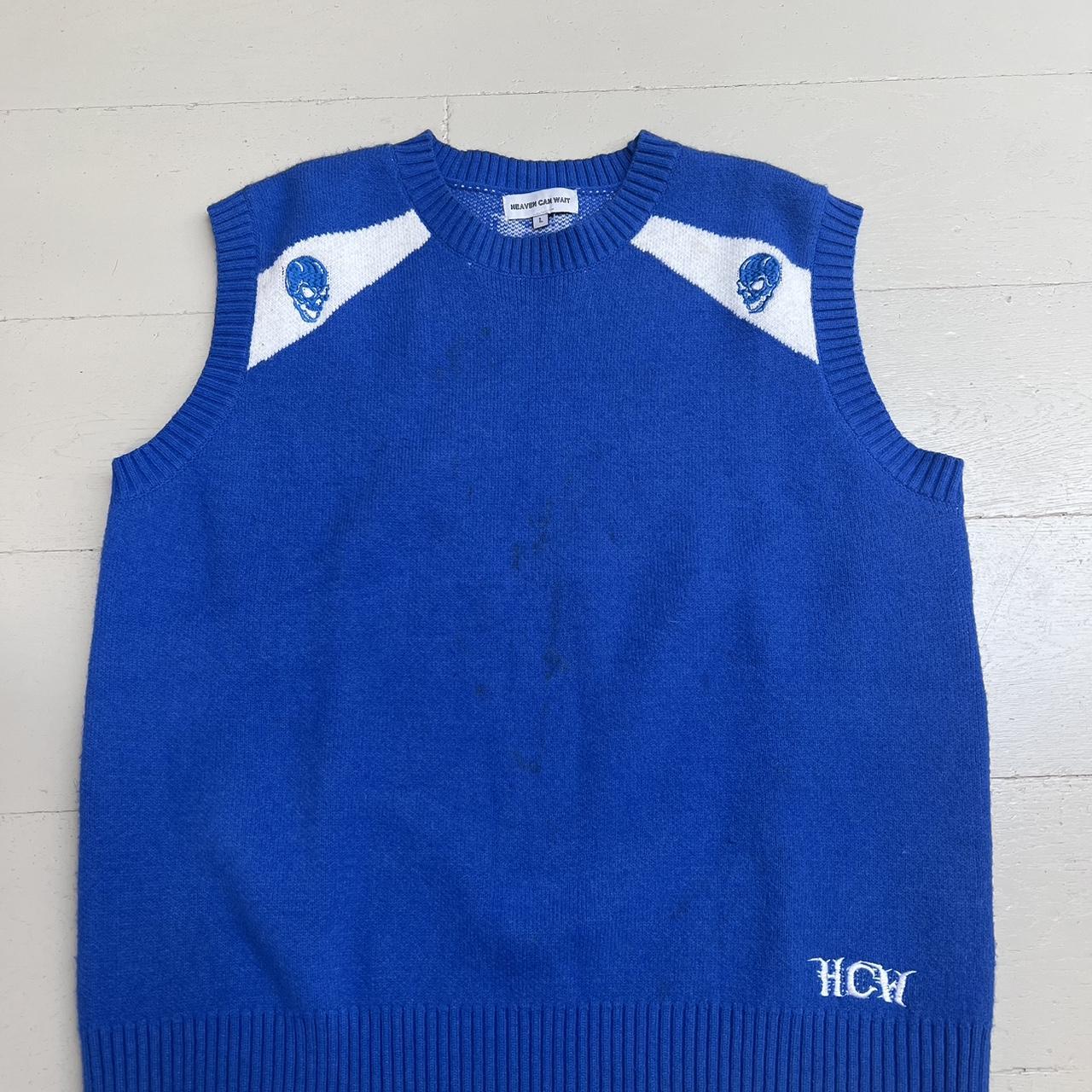 Heaven Can Wait Knit Vest , Few black marks as shown...